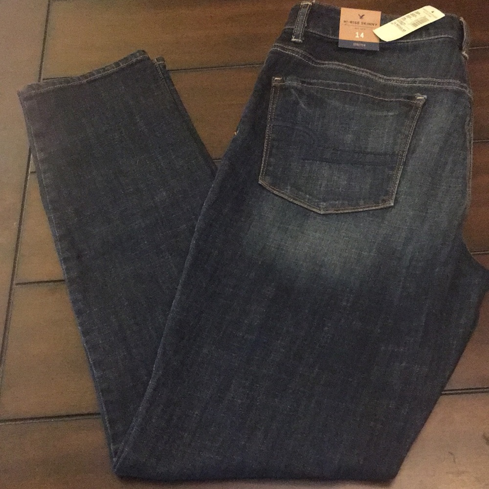 American Eagle Hi Rise Stretch Size 14 Regular New